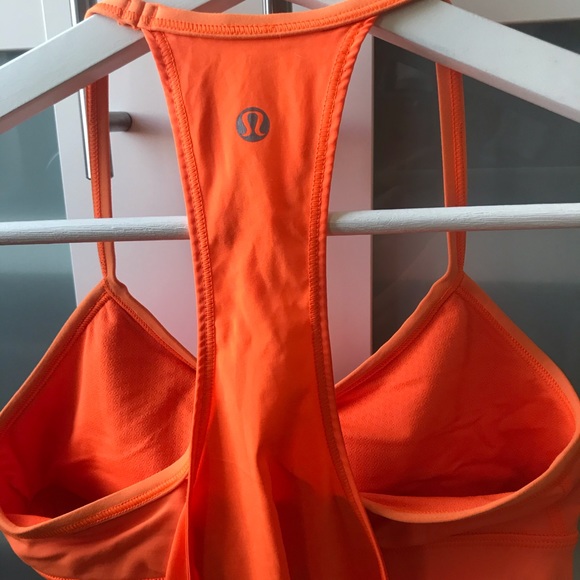 Lululemon Bright Orange Top - Picture 3 of 5
